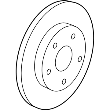 Chevy Impala Brake Rotor - 23118534