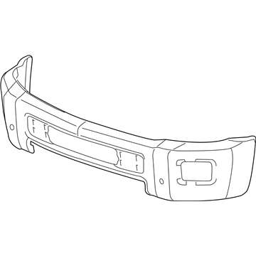 Chevy 23229367 Bumper