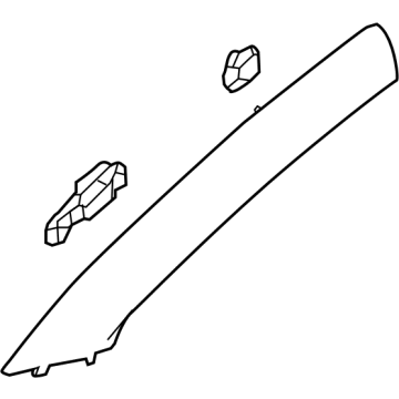 Buick 26468775 Windshield Pillar Trim