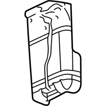 Oldsmobile 22642642 Vapor Canister Heat Shield