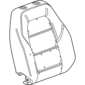 GMC 26459457 Seat Back Pad