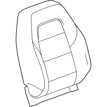GMC 26566258 Seat Back Cover