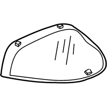 Chevy 10247317 Lift Gate Glass