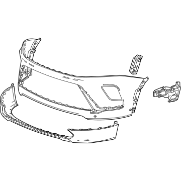 Buick Enclave Bumper Cover - 26605976