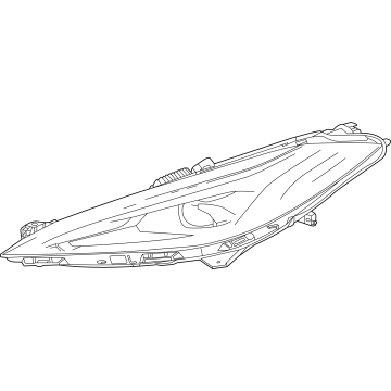 Chevy 86516572 Headlamp