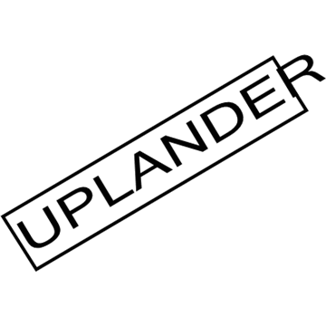 GM 15102873 Nameplate 15102873 GM Nameplate Illustration 1 of 1
