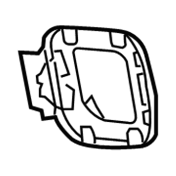Saturn Fuel Door - 15148443