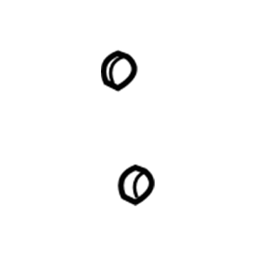 25636897 GM Fuel Door Bumper Illustration 1 of 1