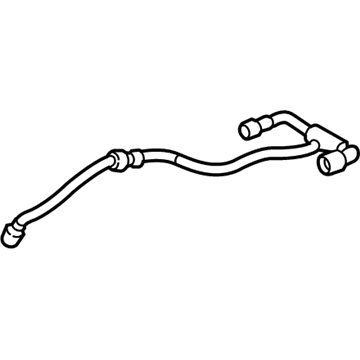 Chevy Equinox PCV Hose - 12687544