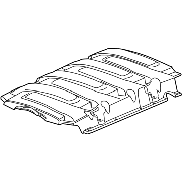 GM 12643576 Upper Cover 12643576 GM Upper Cover Illustration 1 of 1