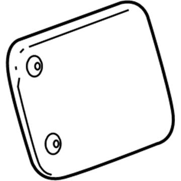 Cadillac Fuel Door - 25690873