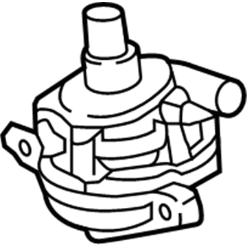 GM 13597903 Water Pump 13597903 GM Water Pump Illustration 1 of 1