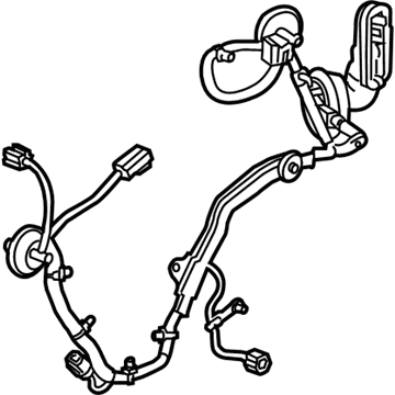 GM 84290997 Harness, Rear Driver Side 84290997 GM Harness, Rear Driver Side Illustration 1 of 1