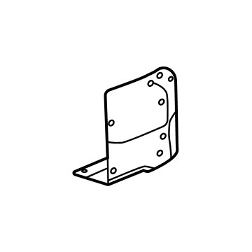 GM 84508250 Front Extension, Driver Side 84508250 GM Front Extension, Driver Side Illustration 1 of 1