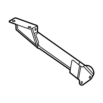 GM 23310611 Rear Brace, Passenger Side 23310611 GM Rear Brace, Passenger Side Illustration 1 of 1