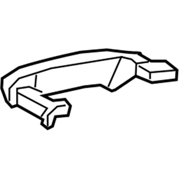 Chevy Exterior Door Handle - 42417202