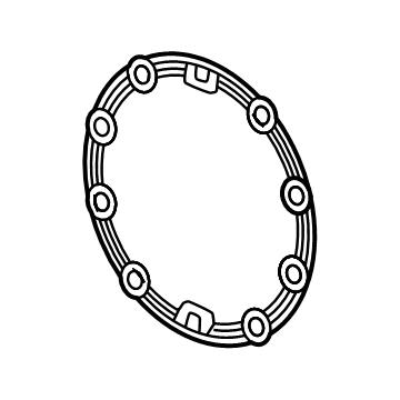 85622276 GM Cover Gasket, Rear Illustration 1 of 1