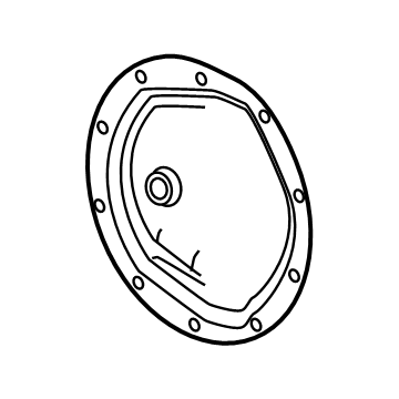 GM 84937108 Differential Cover, Rear 84937108 GM Differential Cover, Rear Illustration 1 of 1