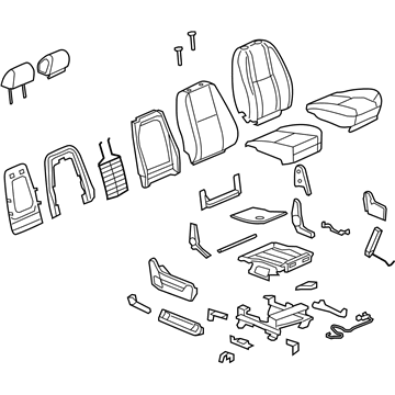 Chevy 25978531 Seat Assembly