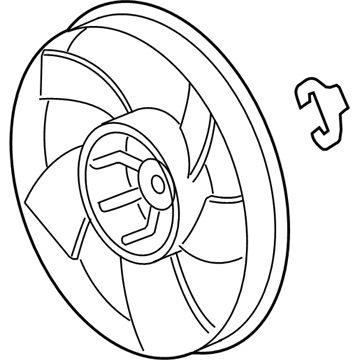 Chevy Monte Carlo Fan Blade - 89018693