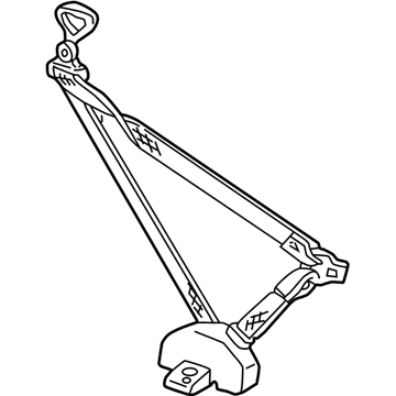 Chevy 12549462 Belt & Retractor