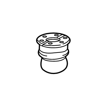 86775536 GM Strut Bumper Illustration 1 of 1