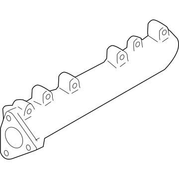 GM 12708010 Manifold, Engine Exhaust Manifold 12708010 GM Manifold, Engine Exhaust Manifold Illustration 1 of 1