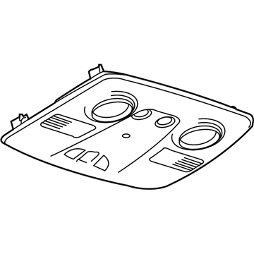 GM 15927687 Trim Cover, Titanium 15927687 GM Trim Cover, Titanium Illustration 1 of 1