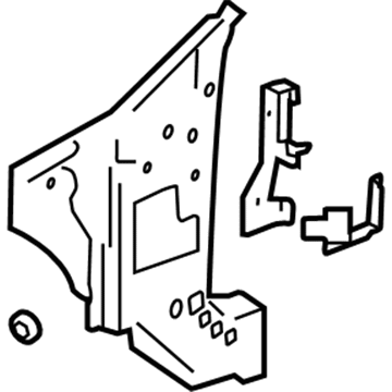 Cadillac 19153100 Inner Pillar