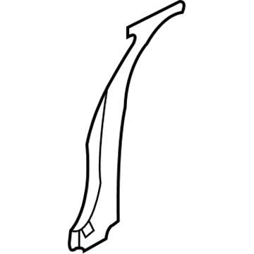 Cadillac 88957272 Center Pillar Reinforcement