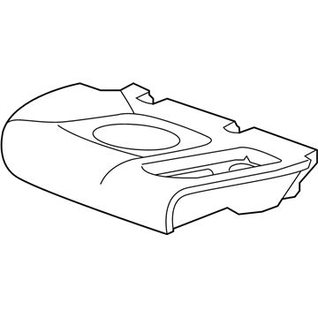 GM 95186587 Seat Cushion Pad 95186587 GM Seat Cushion Pad Illustration 1 of 1