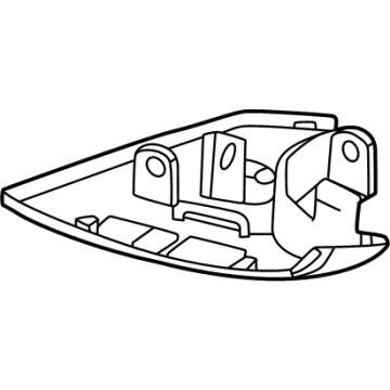 GM 87855613 Lower Cover, Rear Driver Side 87855613 GM Lower Cover, Rear Driver Side Illustration 1 of 1