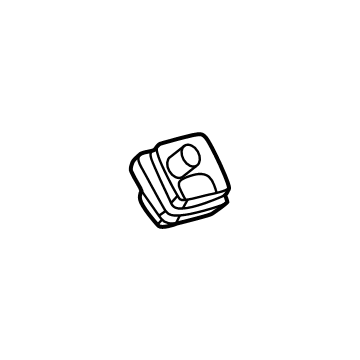 GM 87833474 Rear Camera, Driver Side 87833474 GM Rear Camera, Driver Side Illustration 1 of 1