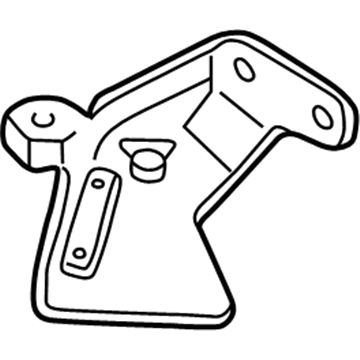 12553178 GM Module Lower Bracket Illustration 1 of 1