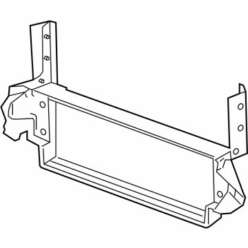 GM 42491843 Lower Baffle 42491843 GM Lower Baffle Illustration 1 of 1