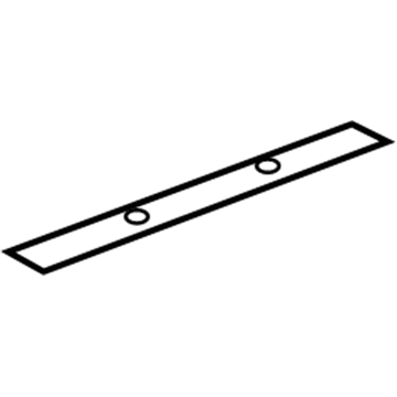 GM 13446121 Rocker Reinforcement Insulator, Rear Inner 13446121 GM Rocker Reinforcement Insulator, Rear Inner Illustration 1 of 1
