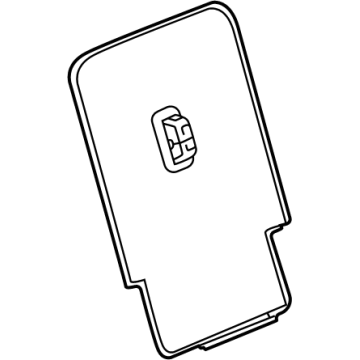 Cadillac 85663147 Seat Back Panel