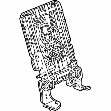 Cadillac 87817379 Seat Back Frame