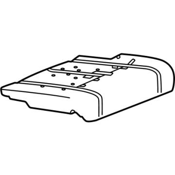 Cadillac 85090173 Seat Cushion Pad