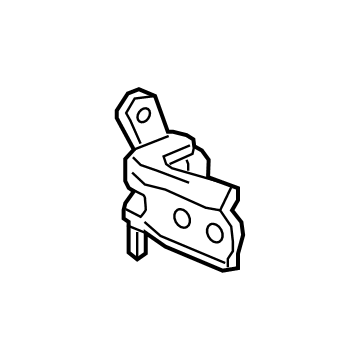 13581571 GM Upper Hinge, Rear Lower Illustration 1 of 1