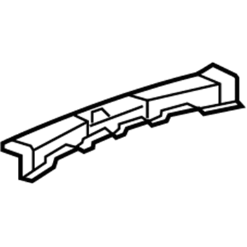 GM 20886235 Sill Panel, Rear 20886235 GM Sill Panel, Rear Illustration 1 of 1
