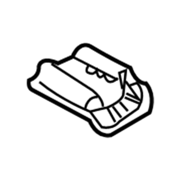GM 10314765 Rear Cover, Front Passenger Side 10314765 GM Rear Cover, Front Passenger Side Illustration 1 of 1