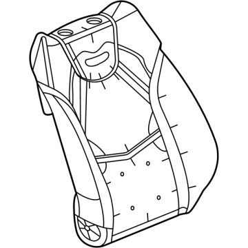 Cadillac 87822074 Seat Back Pad