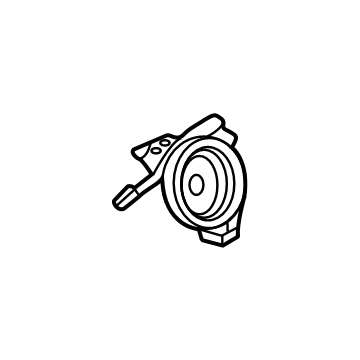 GM 84814397 Cushion Cover, Black, Front Passenger Side 84814397 GM Cushion Cover, Black, Front Passenger Side Illustration 1 of 1