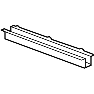 84243210 GM Lower Crossmember Illustration 1 of 1