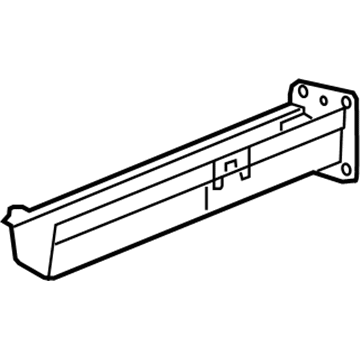 GM 84284585 Rail Extension, Rear Driver Side 84284585 GM Rail Extension, Rear Driver Side Illustration 1 of 1