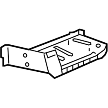 GM 84056234 Rear Extension, Passenger Side 84056234 GM Rear Extension, Passenger Side Illustration 1 of 1