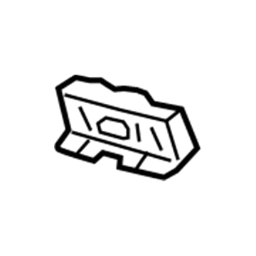 GM 23298042 Suspension Support, Rear Driver Side 23298042 GM Suspension Support, Rear Driver Side Illustration 1 of 1
