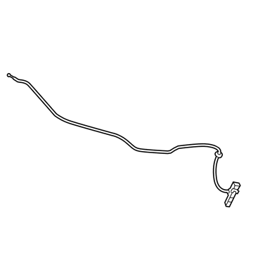 Buick Cascada Hood Release Cable - 13312788