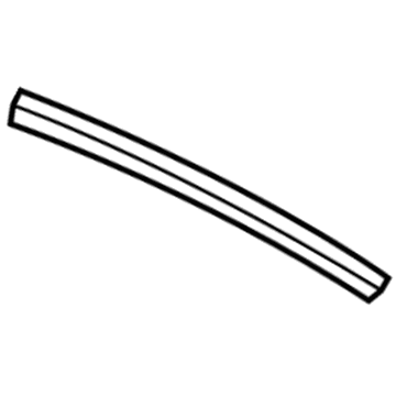 GM 22750862 Finish Molding, Rear Driver Side 22750862 GM Finish Molding, Rear Driver Side Illustration 1 of 1
